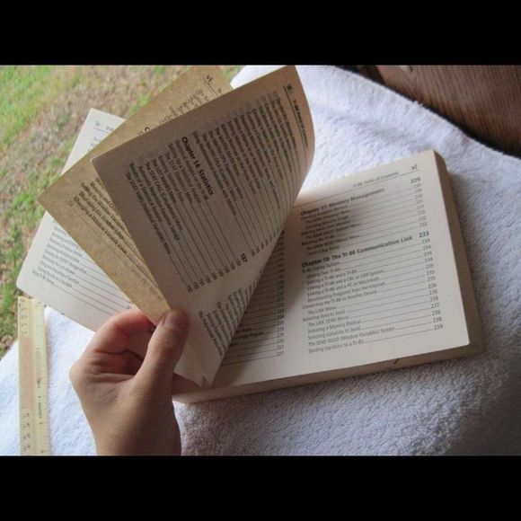 Texas Instruments TI-86 Graphing Calculator Guidebook User Manual Instructions - Picture 6 of 9